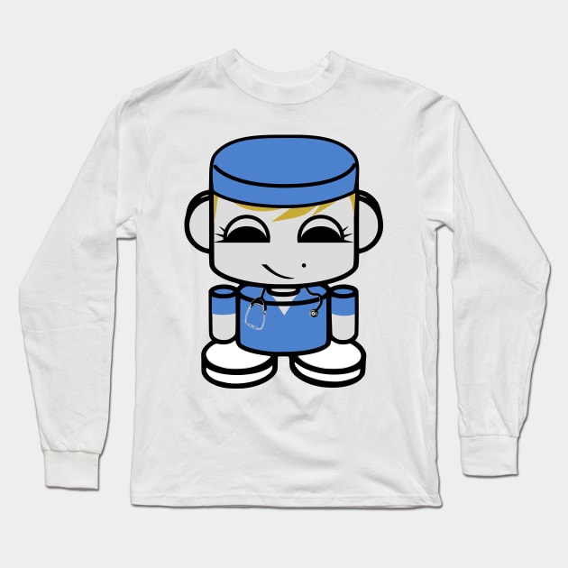 HERO'BOT Dr. Liz Bewell Long Sleeve T-Shirt by Village Values